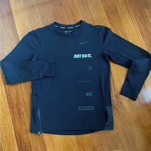 NIKE Therma Sphere Element Men's Running Top Black Sweater Sweatshirt DRI FIT